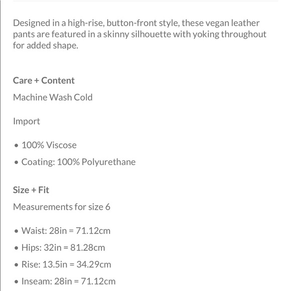 Free People Sutton Vegan Skinny Pant - Picture 4 of 4